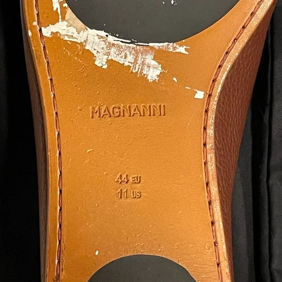 Magnanni Men's Heston Deerskin Leather House Slippers - Picture 6 of 10